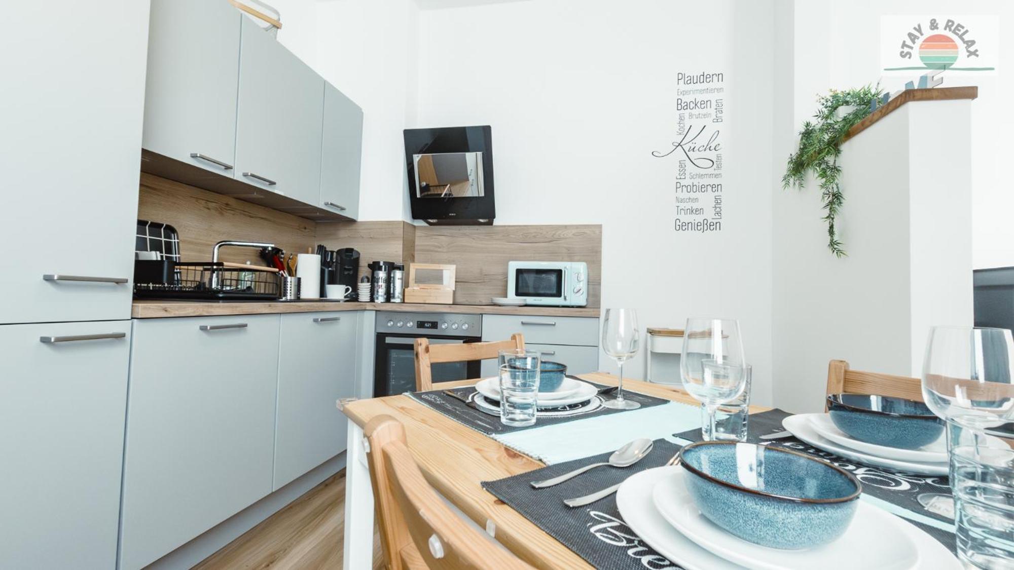 Stay&relax Deluxe-apartment Im Zentrum Wlan Smart-tv Buero Apartment *