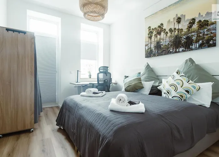 Stay&Relax Deluxe-Apartment Im Zentrum Wlan Smart-Tv Buero